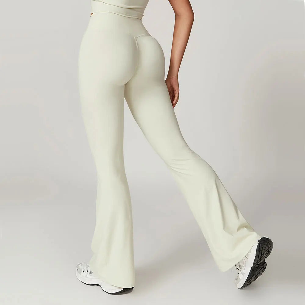High Waist Flared Bell-Bottoms