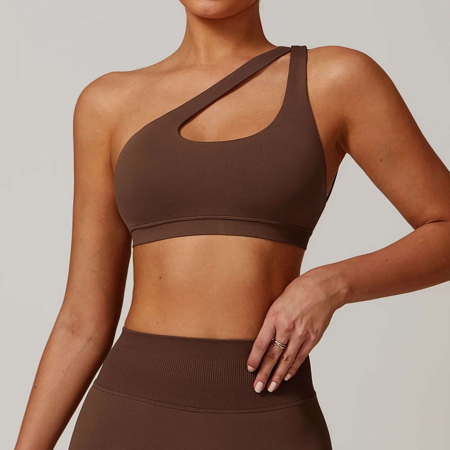 One-Shoulder Push-Up Bra