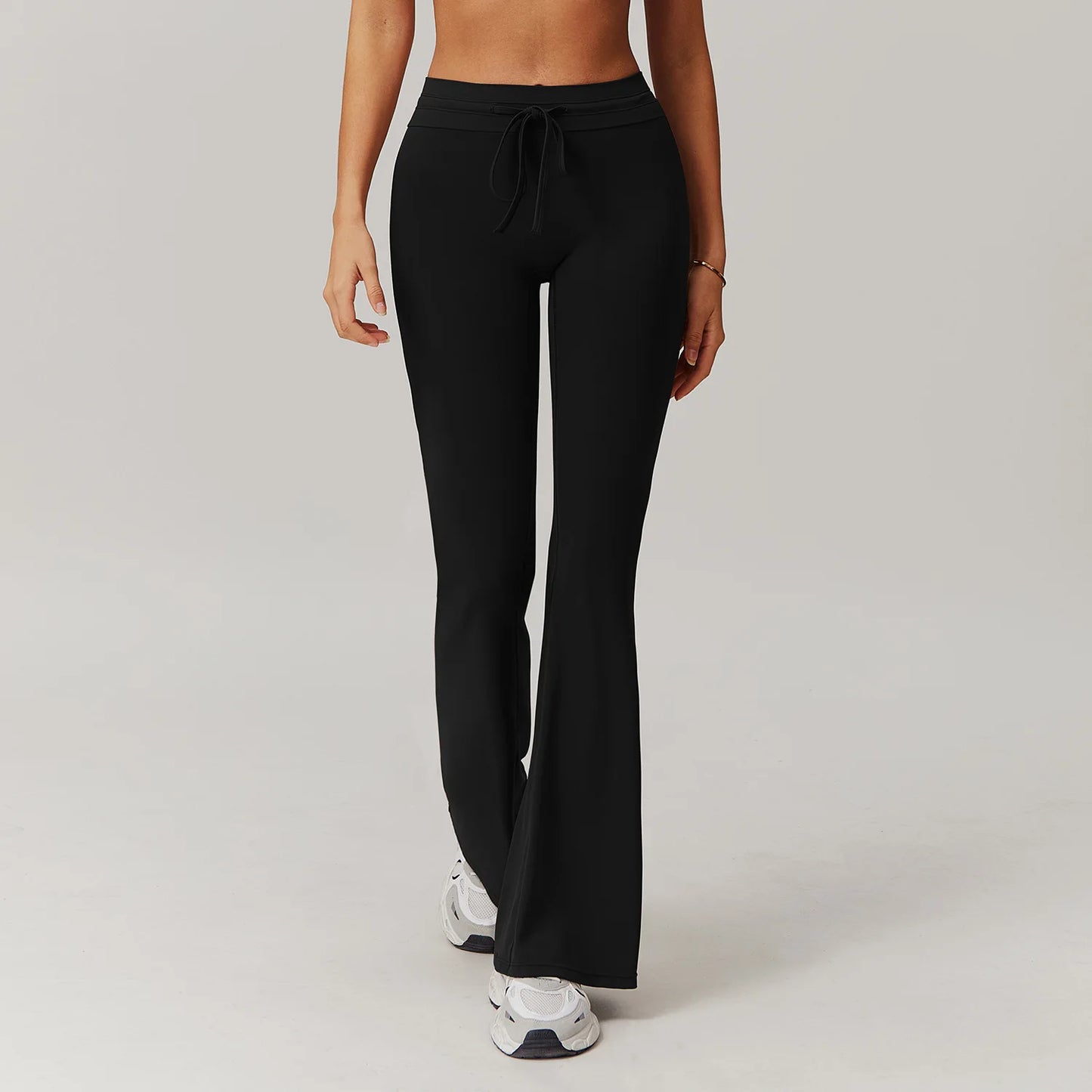 High Waist Bell-Bottom Leggings