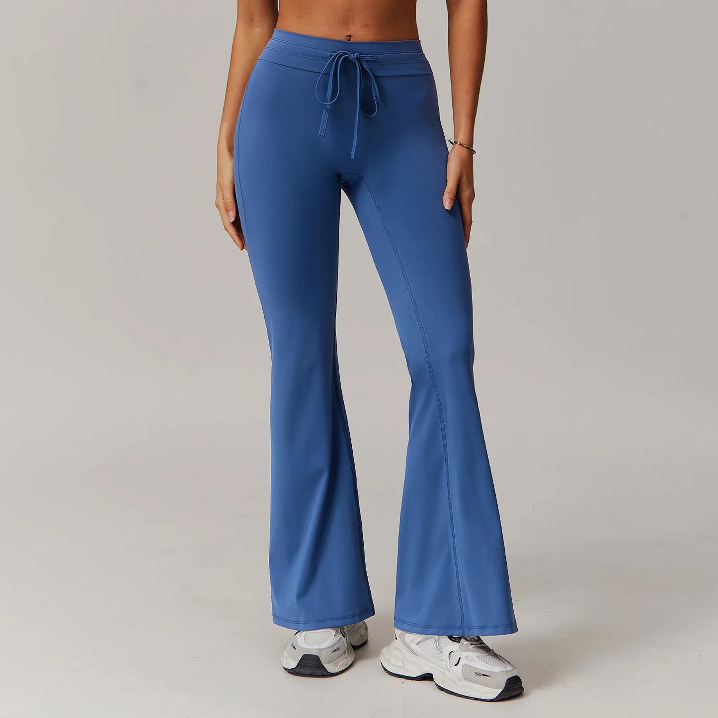 High Waist Bell-Bottom Leggings