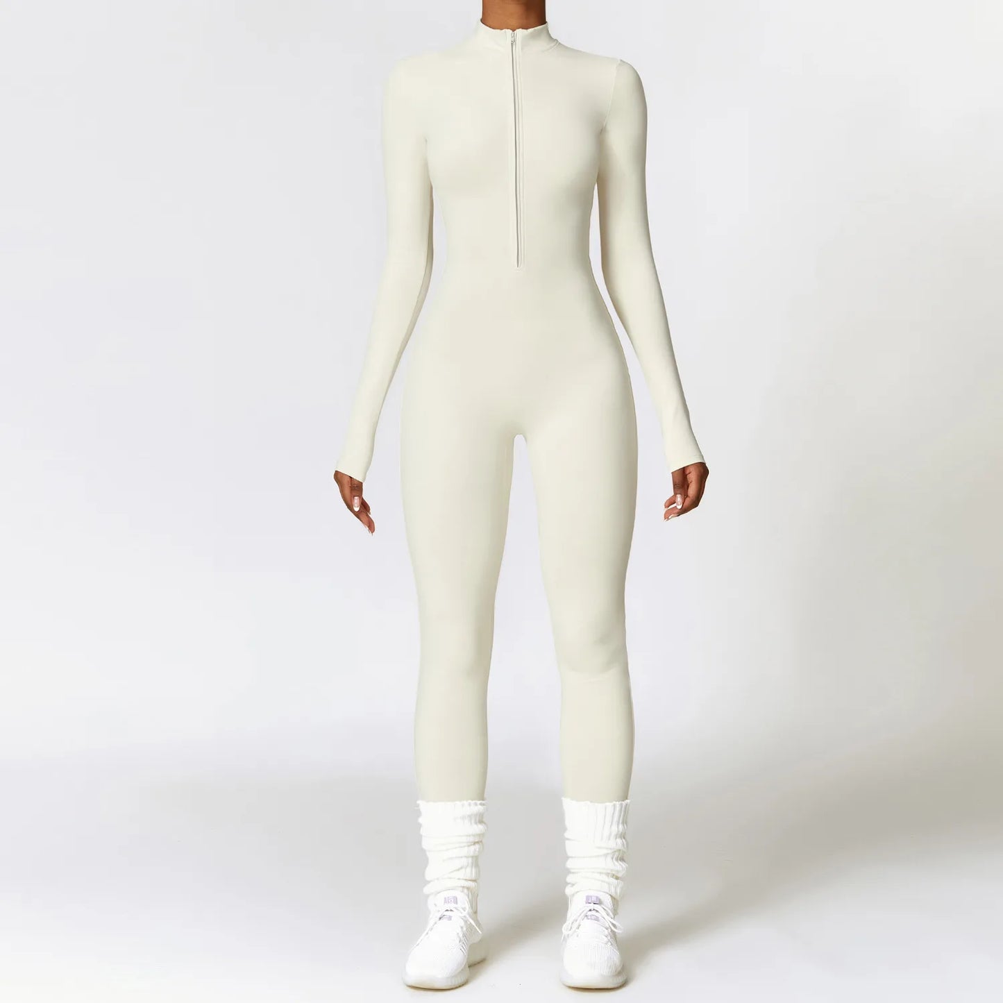 Zip Flex Jumpsuit