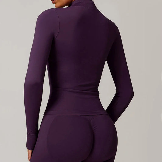 Seamless Zip Sports Jacket