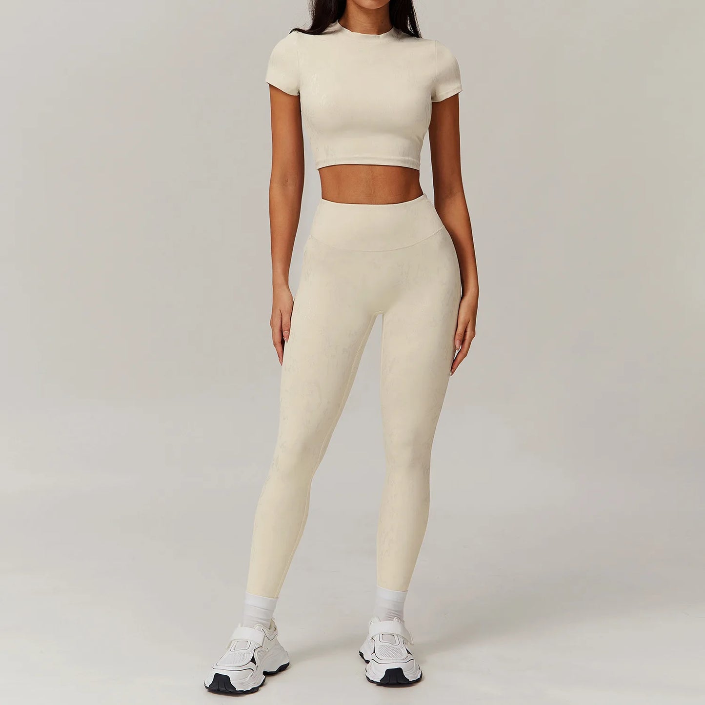 Long Sleeve Bra & Leggings Set