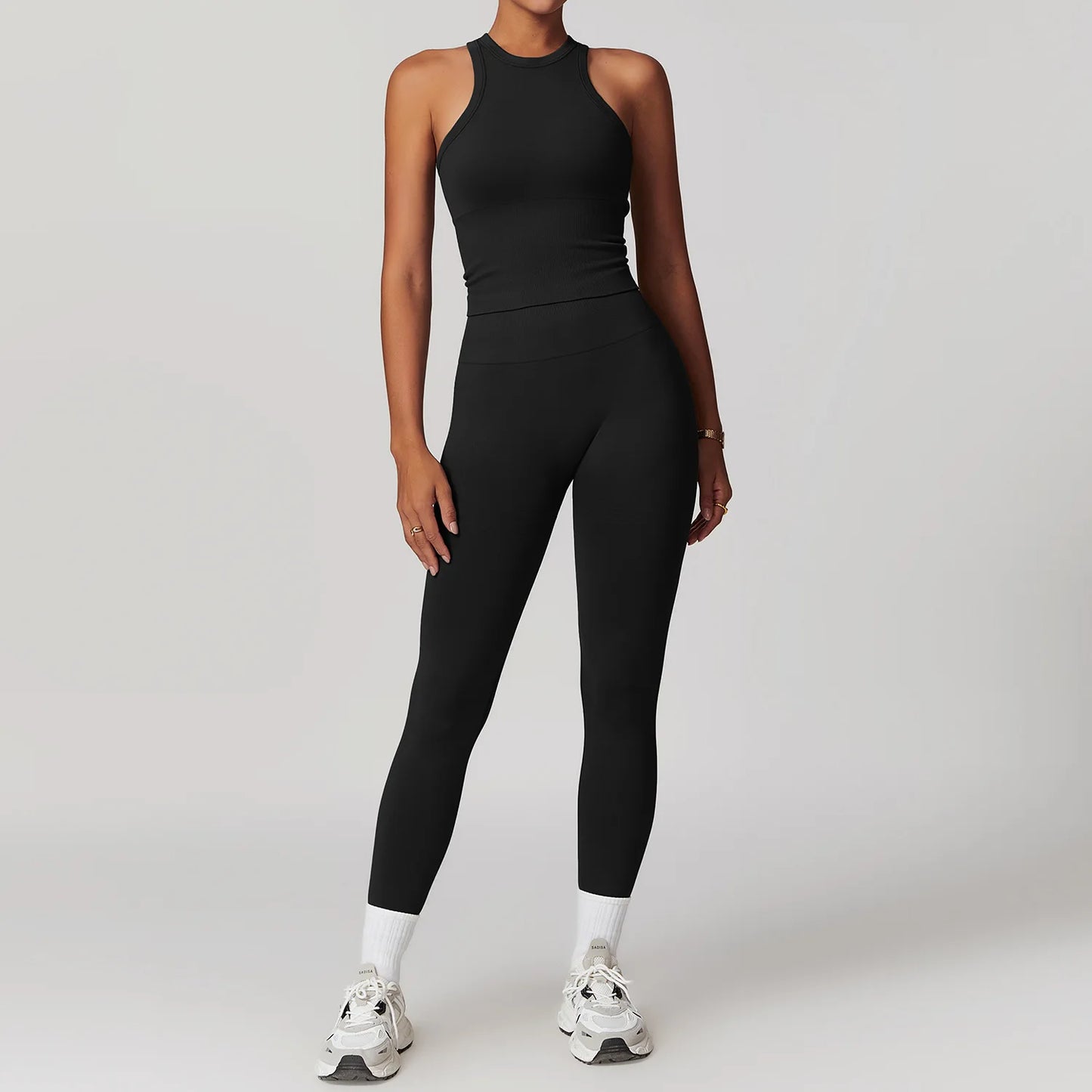 Seamless 2-Piece Yoga Set – Bra & Leggings