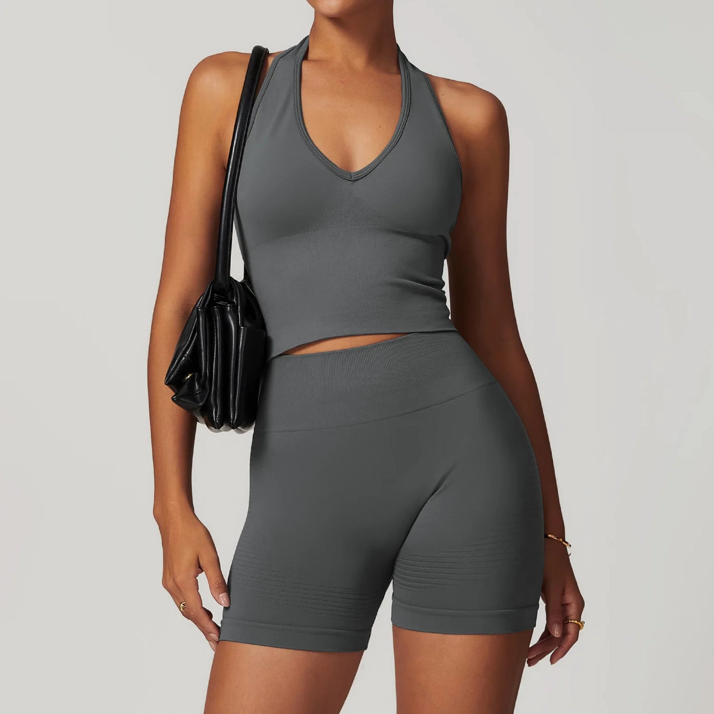Seamless 2-Piece Yoga Set – Bra & Leggings