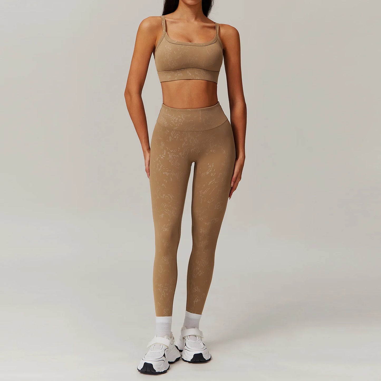 Long Sleeve Bra & Leggings Set