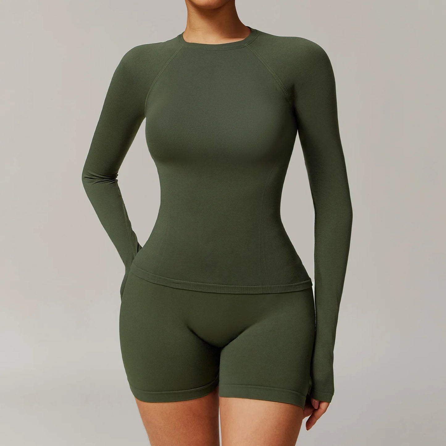 Seamless 2-Piece Yoga Set
