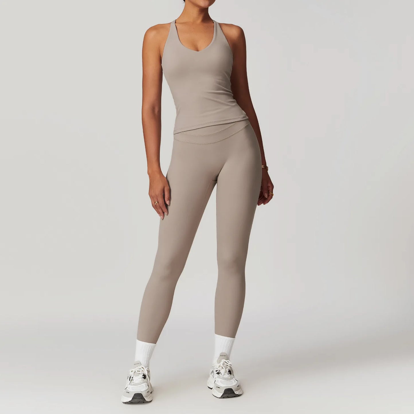 Seamless Crop & High-Waist Set