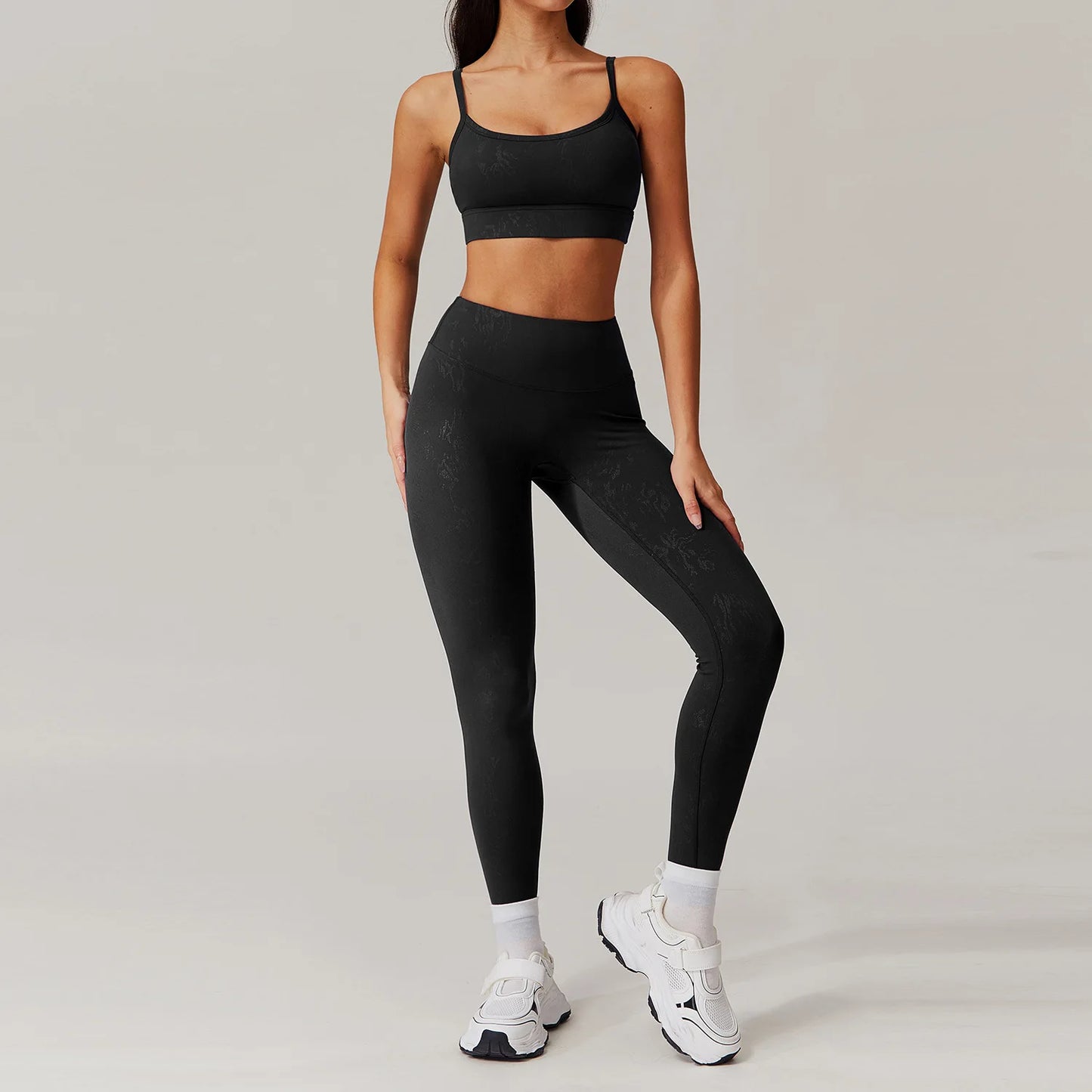 Long Sleeve Bra & Leggings Set