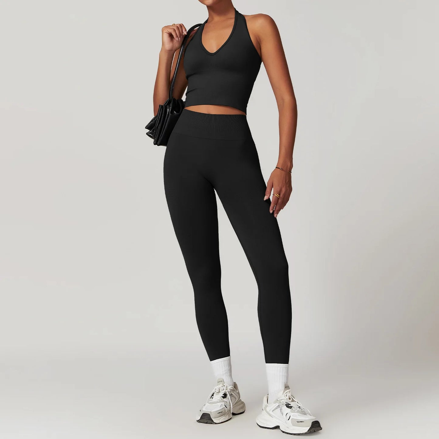 Seamless 2-Piece Yoga Set – Bra & Leggings
