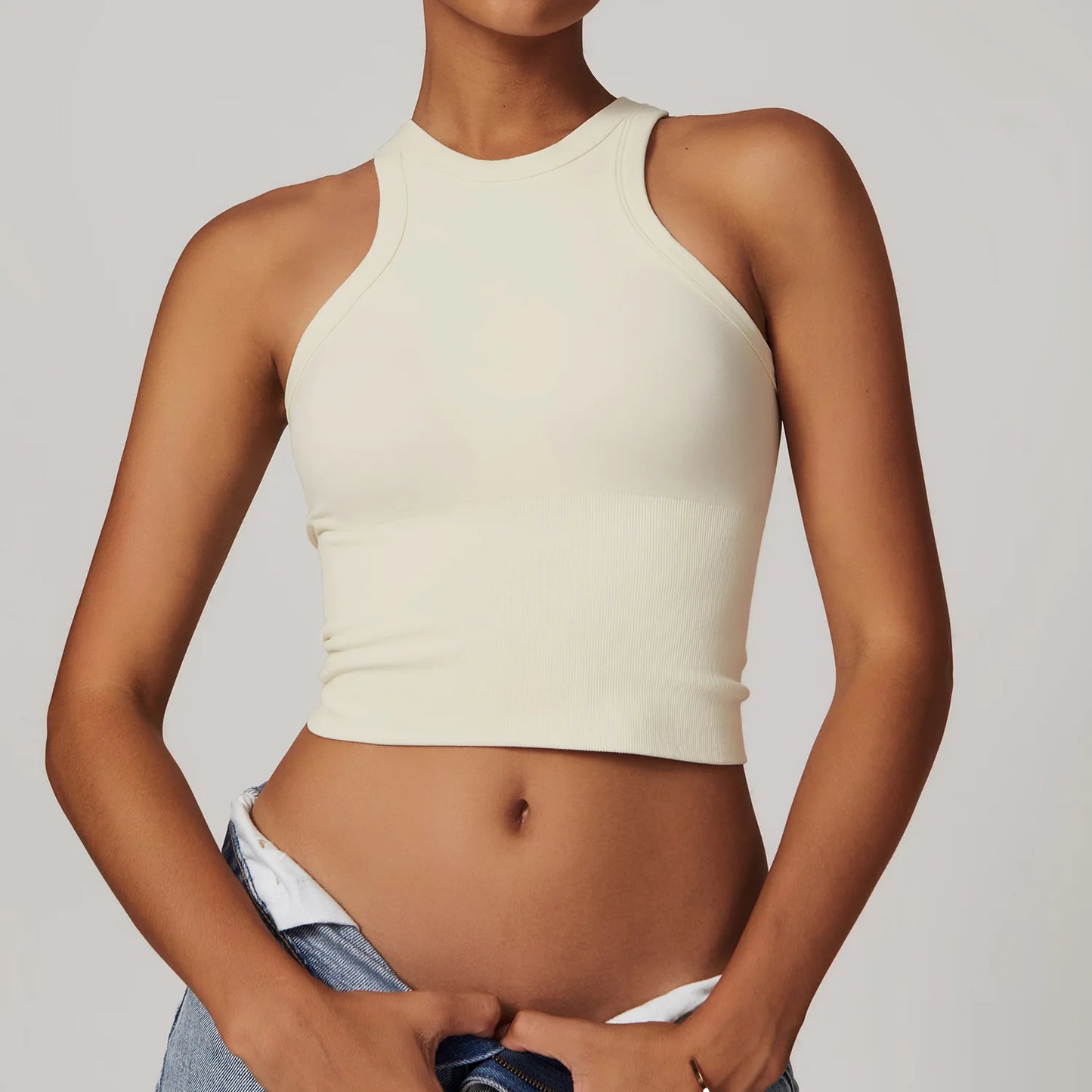 Seamless Padded Shockproof Bra