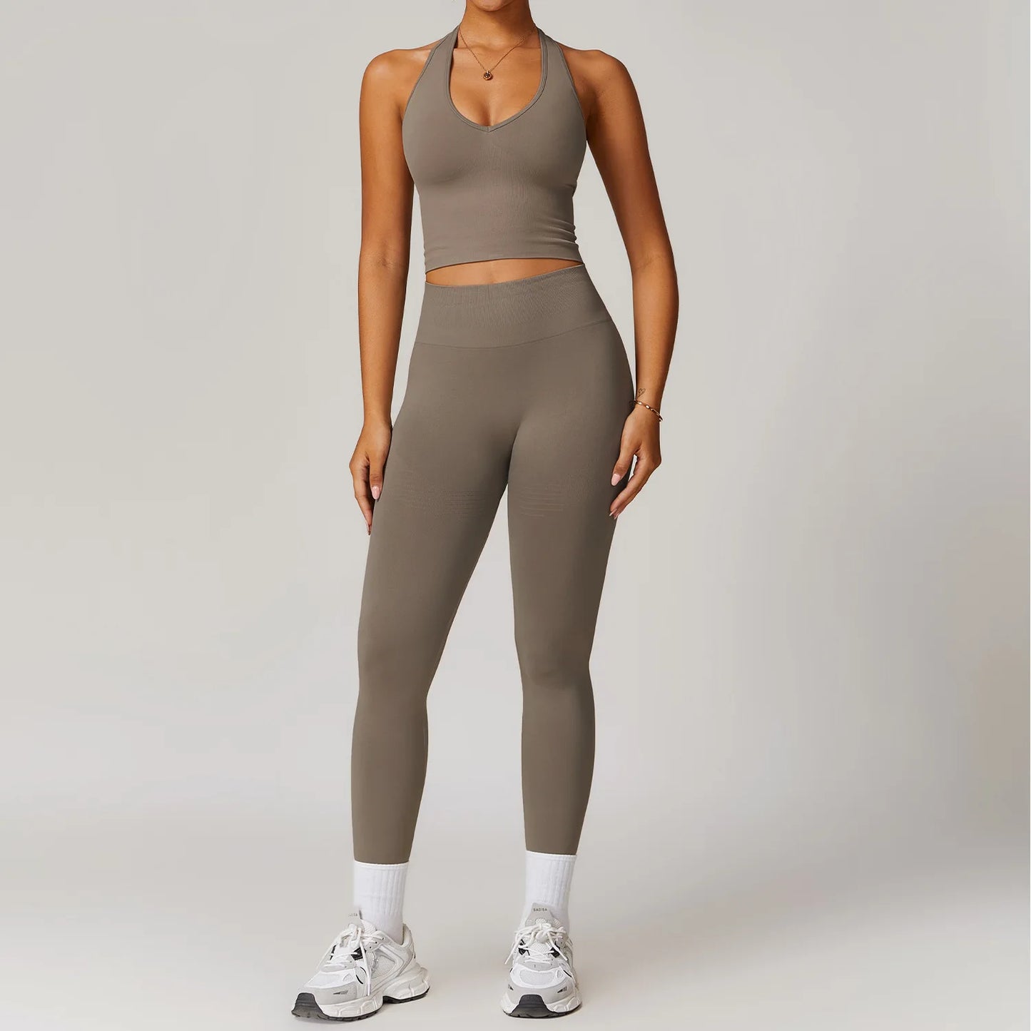 Seamless 2-Piece Yoga Set – Bra & Leggings