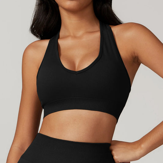 Seamless Push-Up Fitness Bra