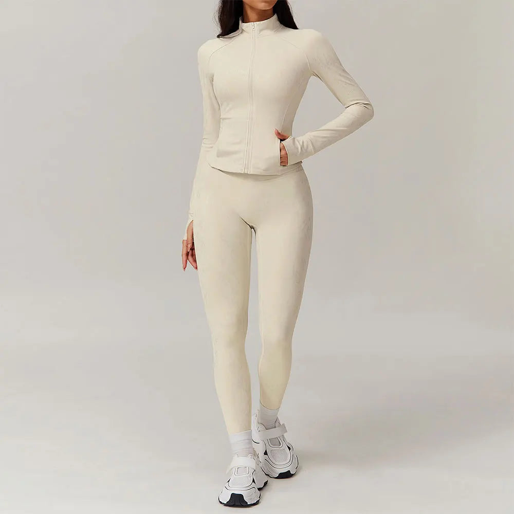 Long Sleeve Bra & Leggings Set