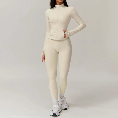 Long Sleeve Bra & Leggings Set