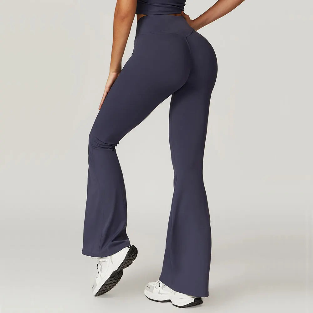 High Waist Flared Bell-Bottoms