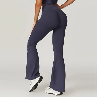 High Waist Flared Bell-Bottoms