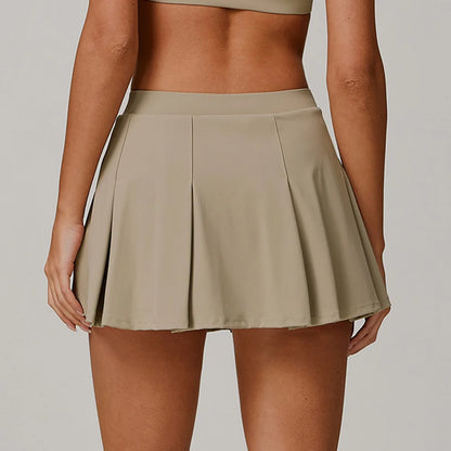 Quick Dry Mini Tennis Skirt