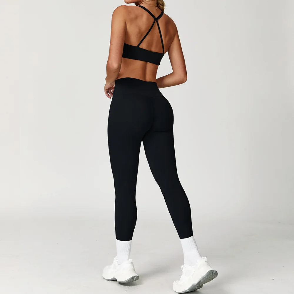 Seamless 2-Piece Yoga Set