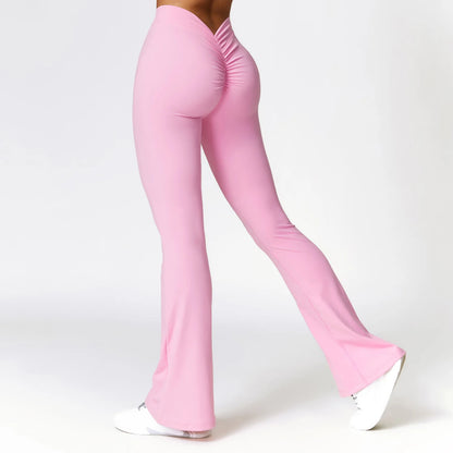 Flare High-Waist V-Shape Yoga Legging