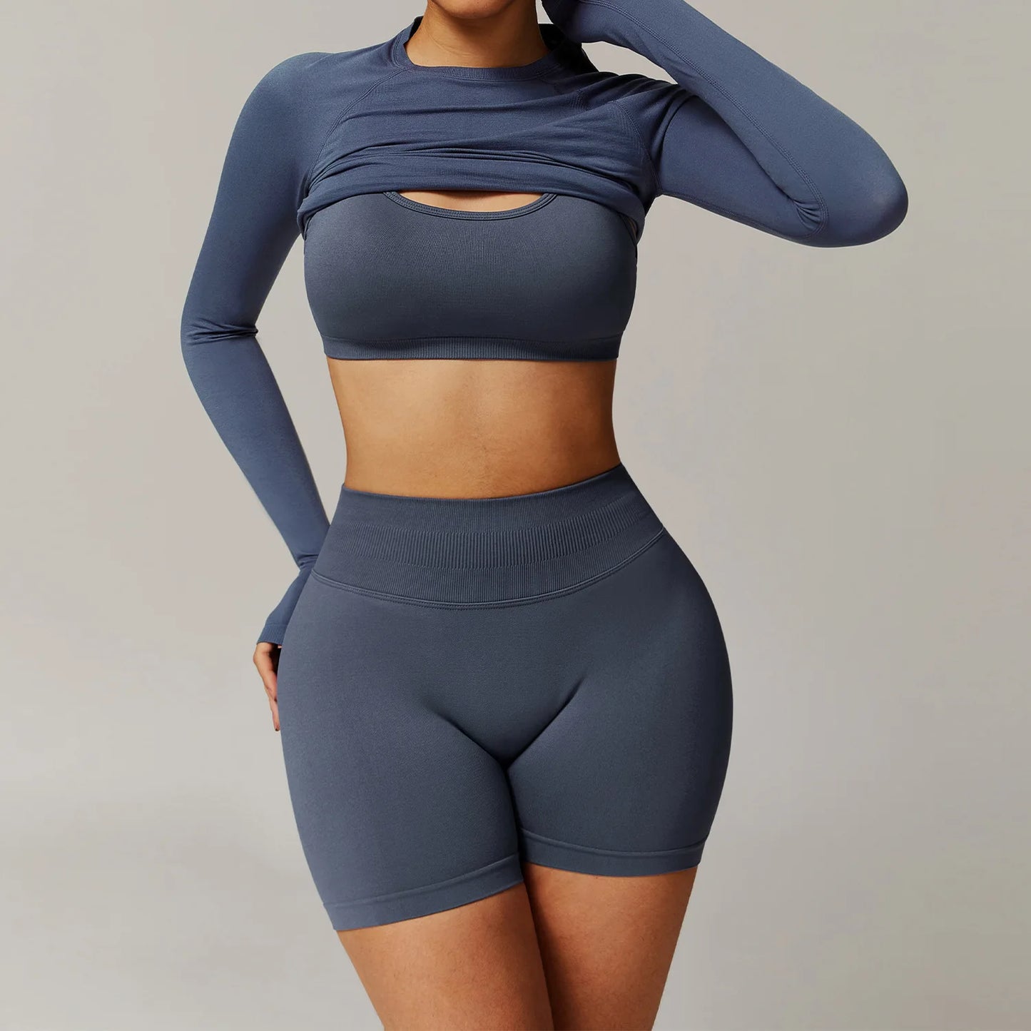 Seamless 2-Piece Yoga Set
