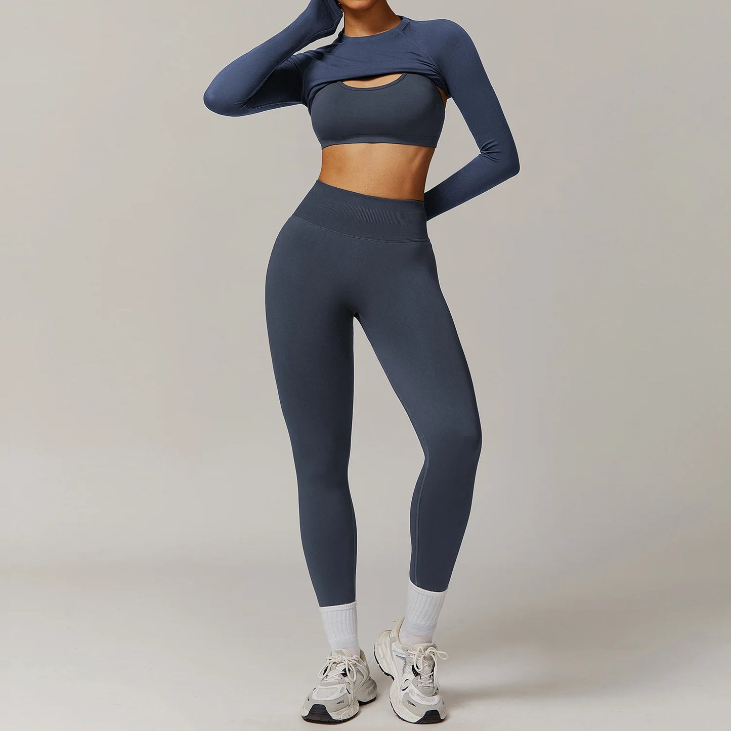 Seamless 2-Piece Yoga Set