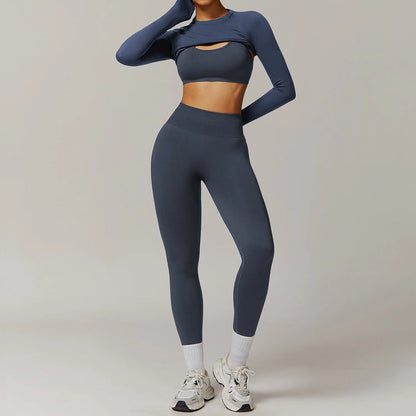 Seamless 2-Piece Yoga Set