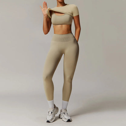 Seamless 2-Piece Yoga Set
