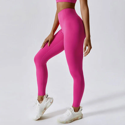 Seamless High Waist Push Up Leggings