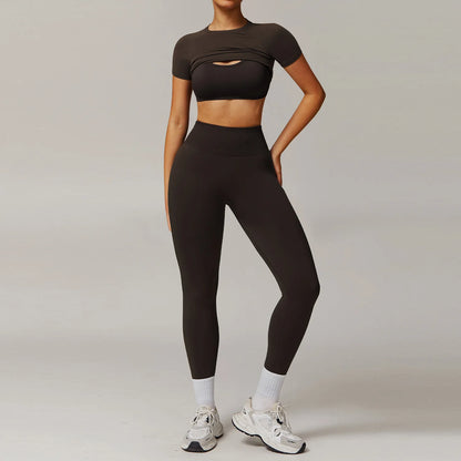 Seamless 2-Piece Yoga Set