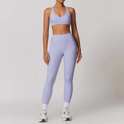 Seamless Crop & High-Waist Set