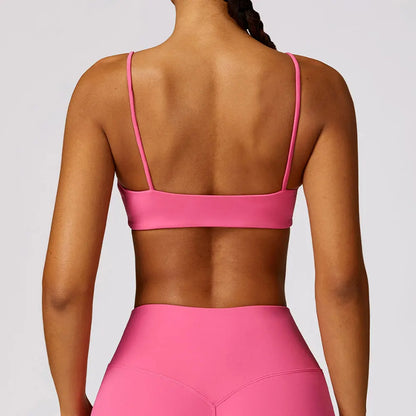 Strap Push-Up Sports Bra