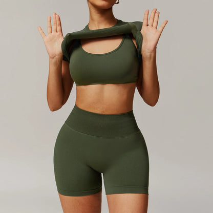 Seamless 2-Piece Yoga Set