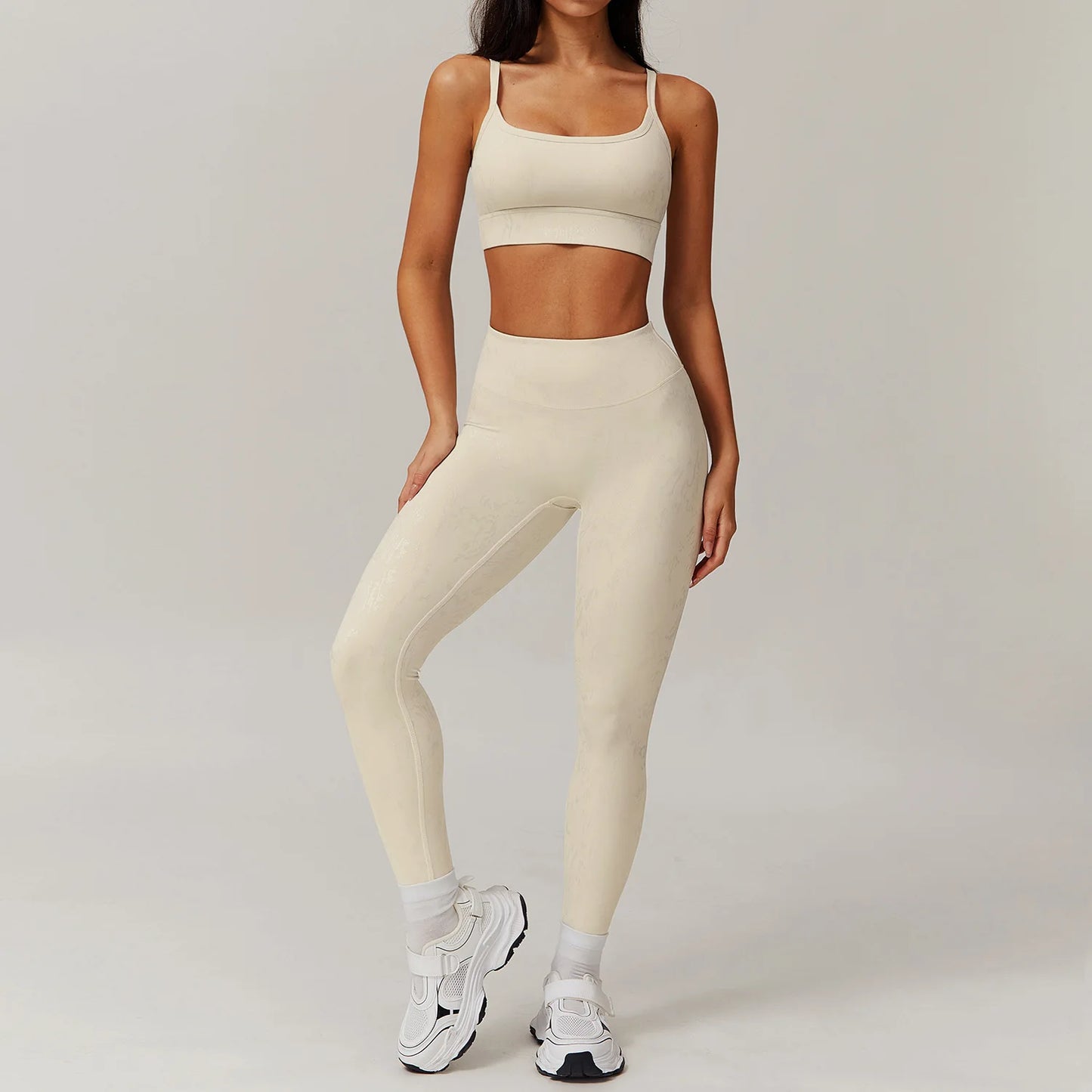 Long Sleeve Bra & Leggings Set
