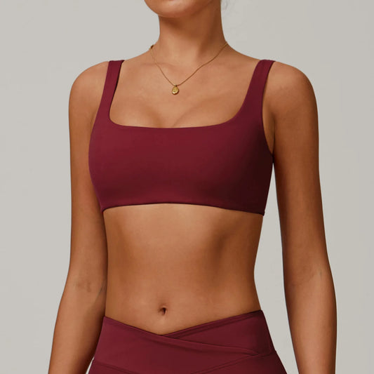 Elastic High-Strength Sports Bra