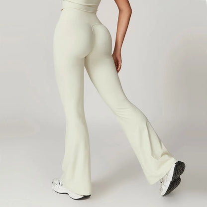 High Waist Flared Bell-Bottoms