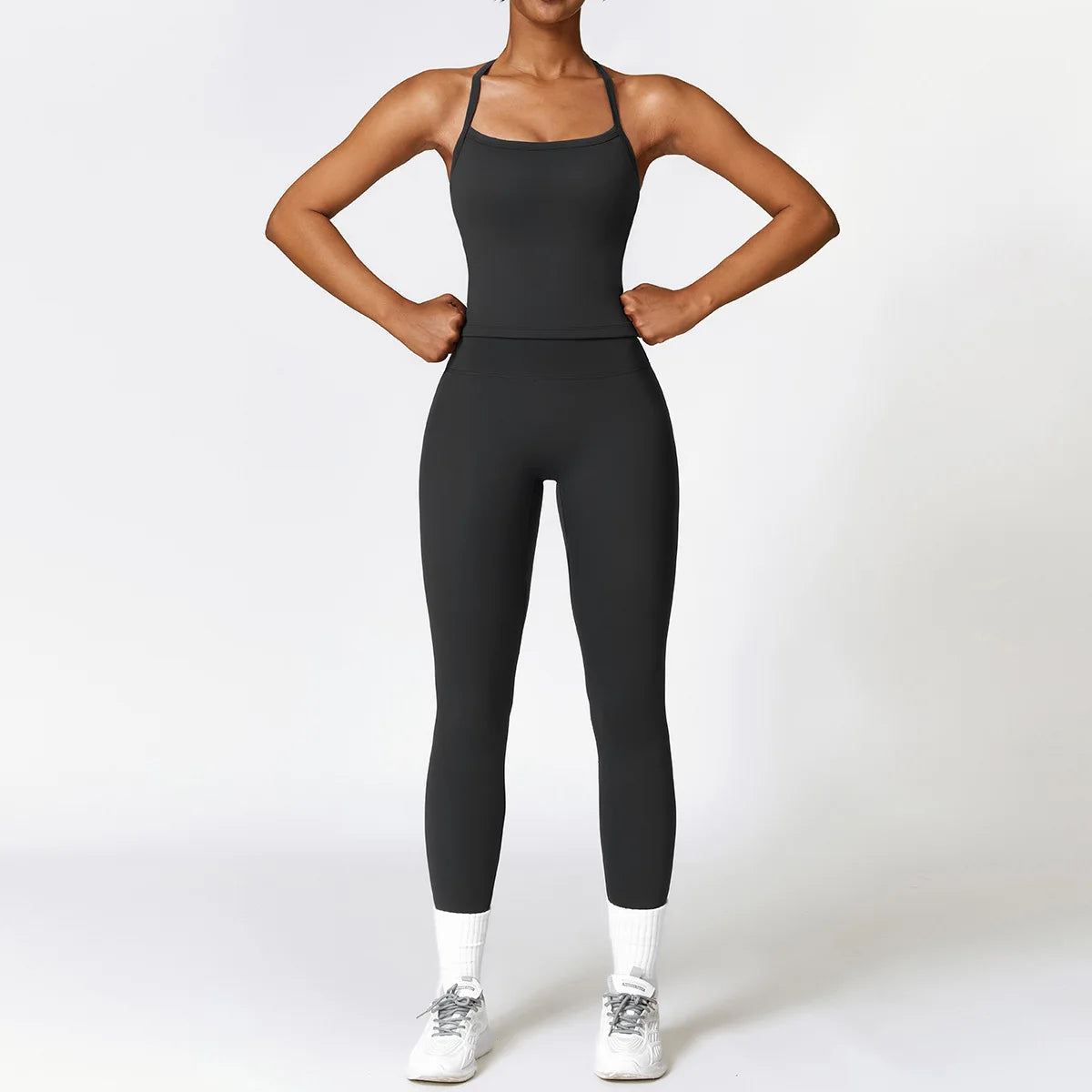 Seamless 2-Piece Yoga Set — Crop & Leggings