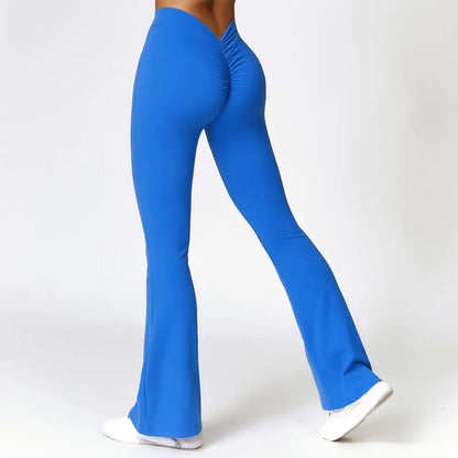 Flare High-Waist V-Shape Yoga Legging
