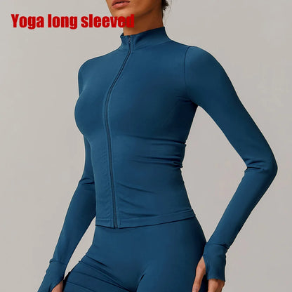 Seamless Zip Sports Jacket