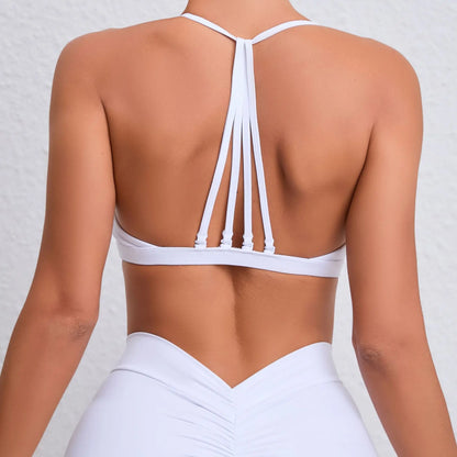 Breathable Push-Up Yoga Bra