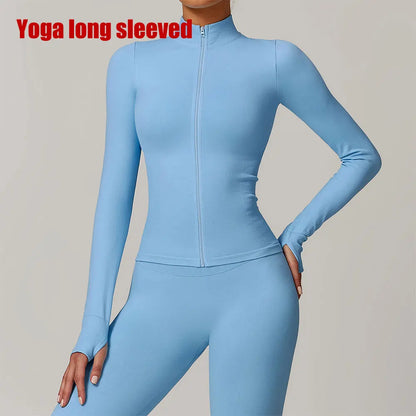 Seamless Zip Sports Jacket