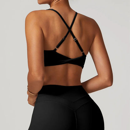 Push-Up Sports Bra — Yoga & Gym