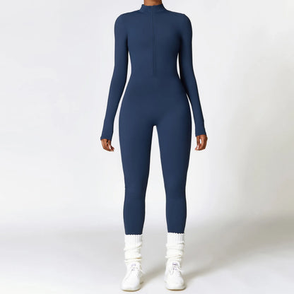Zip Flex Jumpsuit