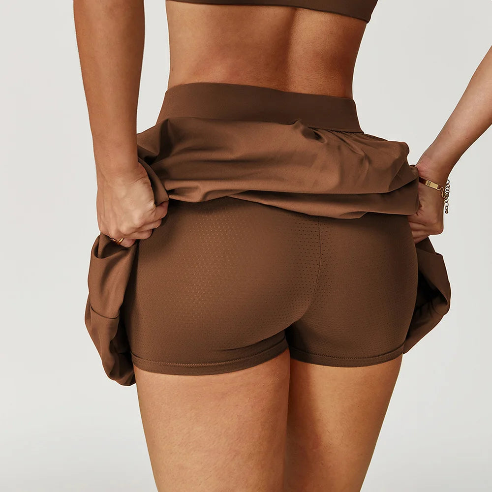 Quick Dry Pocket Sports Skort