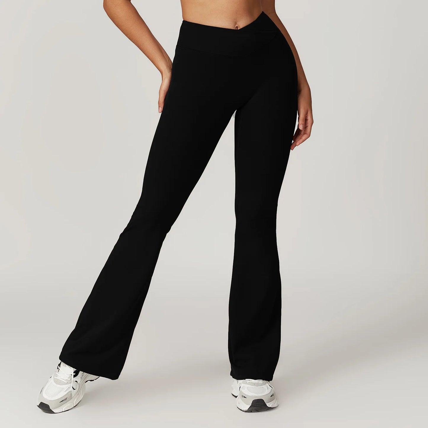 High Waist Flared Bell-Bottoms