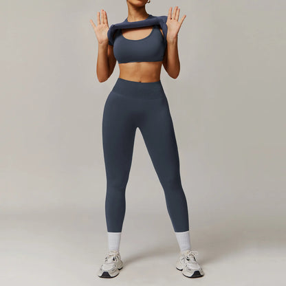 Seamless 2-Piece Yoga Set