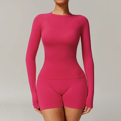 Seamless 2-Piece Yoga Set