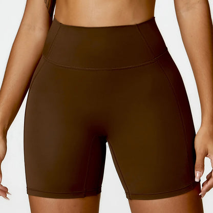 Breathable High Waist Fitness Shorts