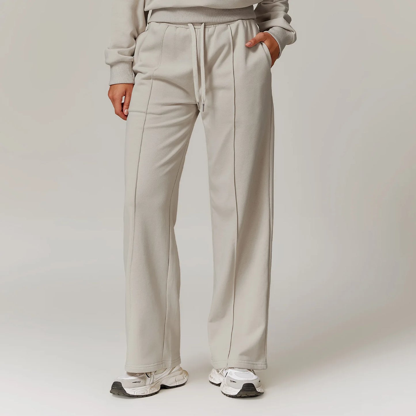 Warm High-Waist Pocket Run Pant