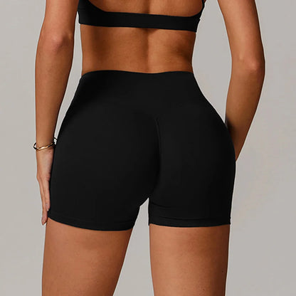Push Up Cycling Yoga Shorts